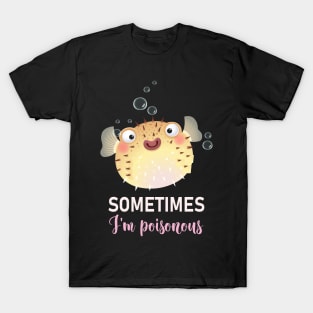 Funny Puffer Fish T-Shirt